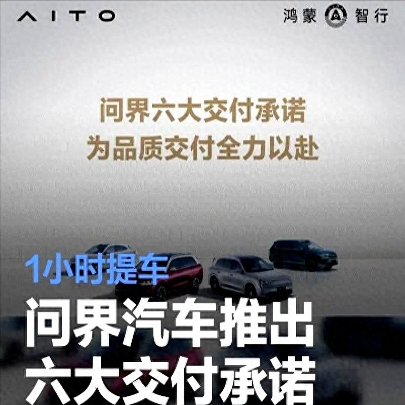 问界六大交付承诺曝光！车主：这才是新能源该有的态度