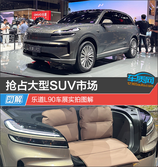 乐道L90车展实拍图解，能否抢占大型SUV市场？