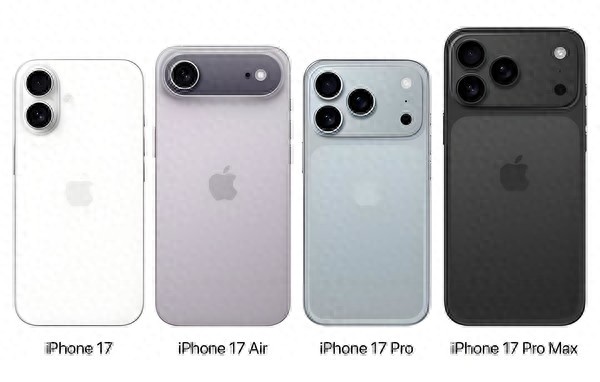 四机齐发！iPhone 17系列重磅揭秘：Air极致纤薄 Pro三摄升级？